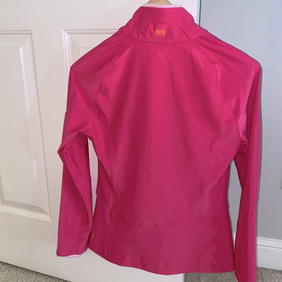 lucy athletic jacket. Size XS. Longer body length - Picture 3 of 3